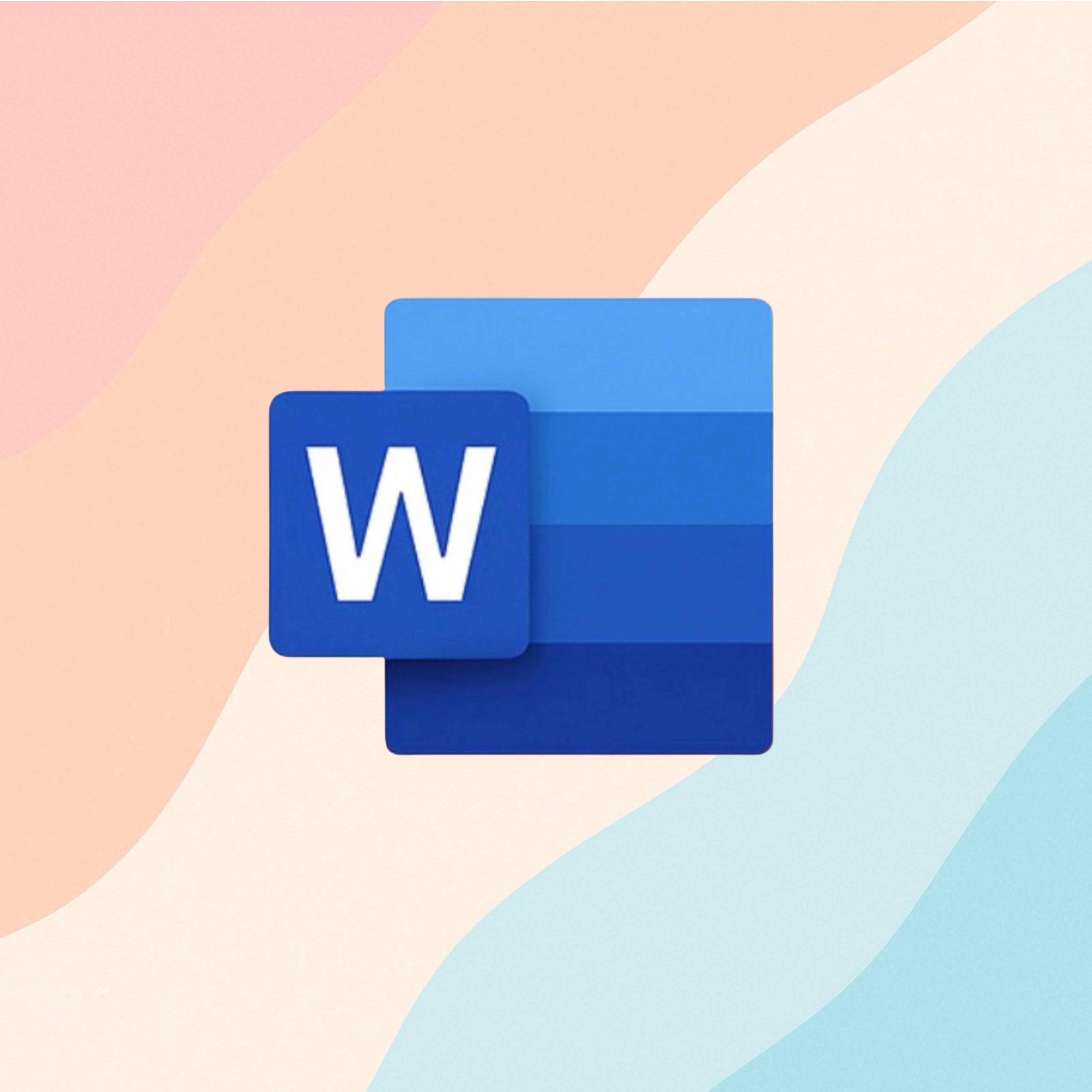 إعداد ملفات word إحترافية